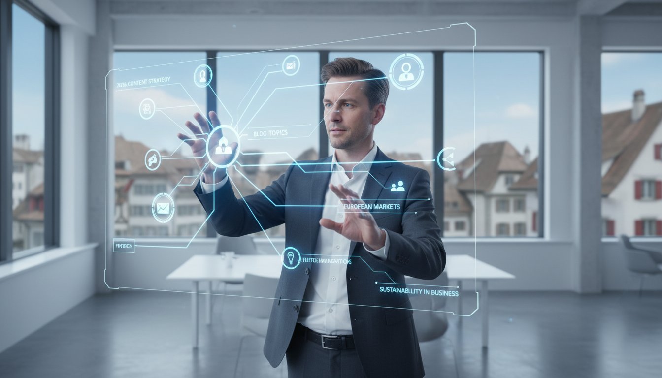 Blog Ideen für Unternehmen: Der ultimative Guide für Schweizer KMU 2026